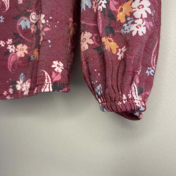 Lauren Conrad Floral Blouse - Picture 9 of 10